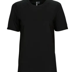Pieces - PCRIA SS FOLD UP SOLID TEE