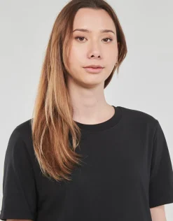 Pieces - PCRIA SS FOLD UP SOLID TEE