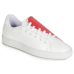 Puma - WN BASKET CRUSH.WH-HIBISCU