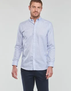 Selected - ETHAN MICRO MOTIF SLIM FIT