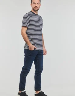 Selected - SLHANDY STRIPE SS O-NECK TEE W