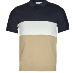 Selected - SLHMATTIS SS KNIT BLOCK POLO B
