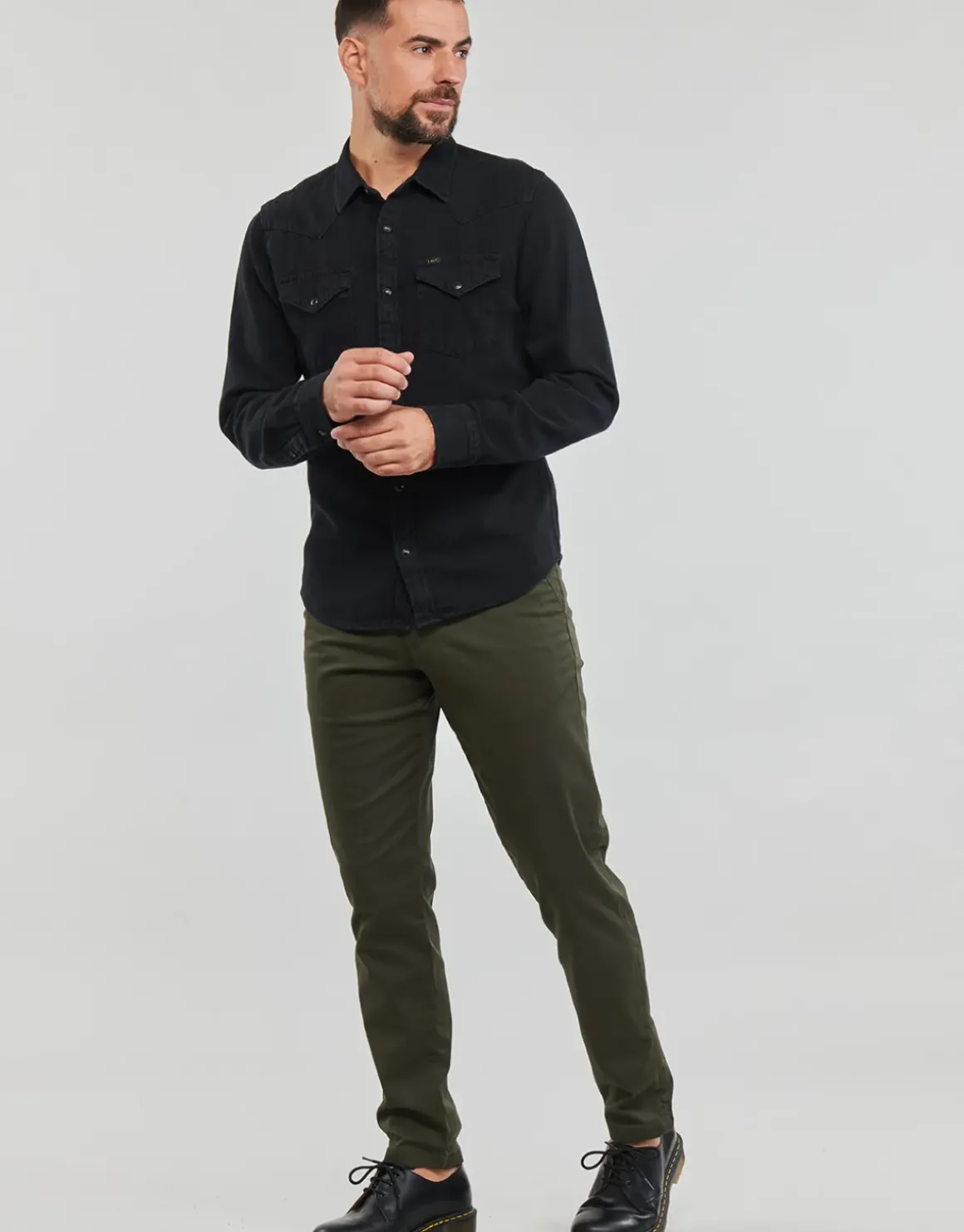 Selected - SLH175-SLIM NEW MILES FLEX PANT NOOS