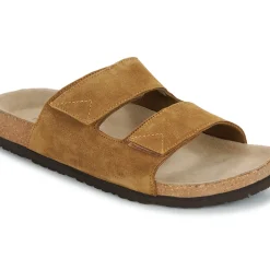 Selected - SLHBASTIAN SUEDE STRAP SLIDER B