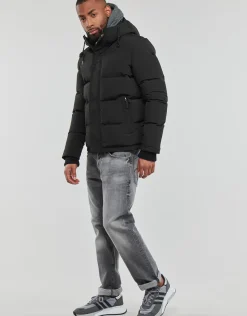 Superdry - EVEREST SHORT HOODED PUFFER