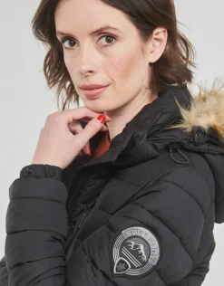 Superdry - FUJI HOODED LONGLINE PUFFER