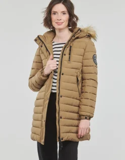 Superdry - FUJI HOODED MID LENGTH PUFFER