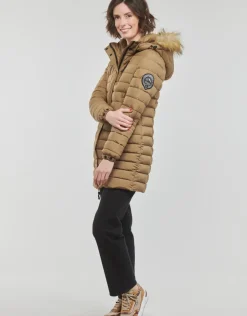 Superdry - FUJI HOODED MID LENGTH PUFFER