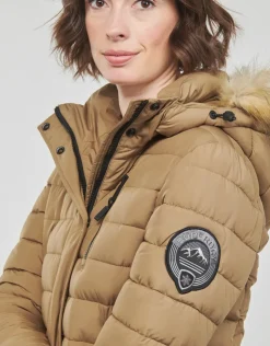 Superdry - FUJI HOODED MID LENGTH PUFFER
