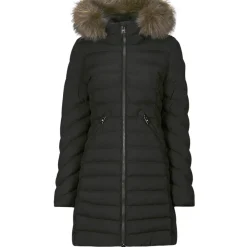 Superdry - FUJI HOODED MID FAUSSE FOURRURE
