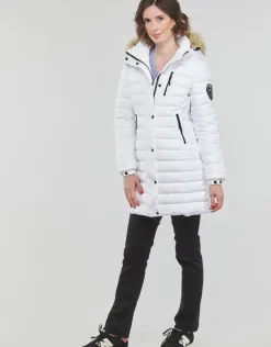 Superdry - FUJI HOODED MID LENGTH PUFFER