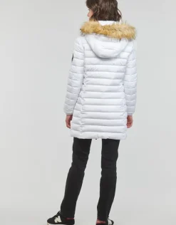 Superdry - FUJI HOODED MID LENGTH PUFFER