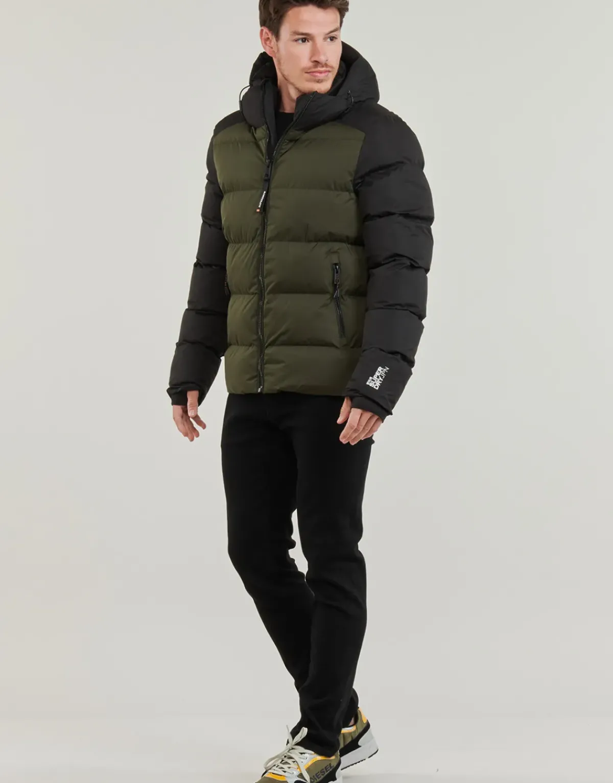 Superdry - HOODED COLOR BLOCK
