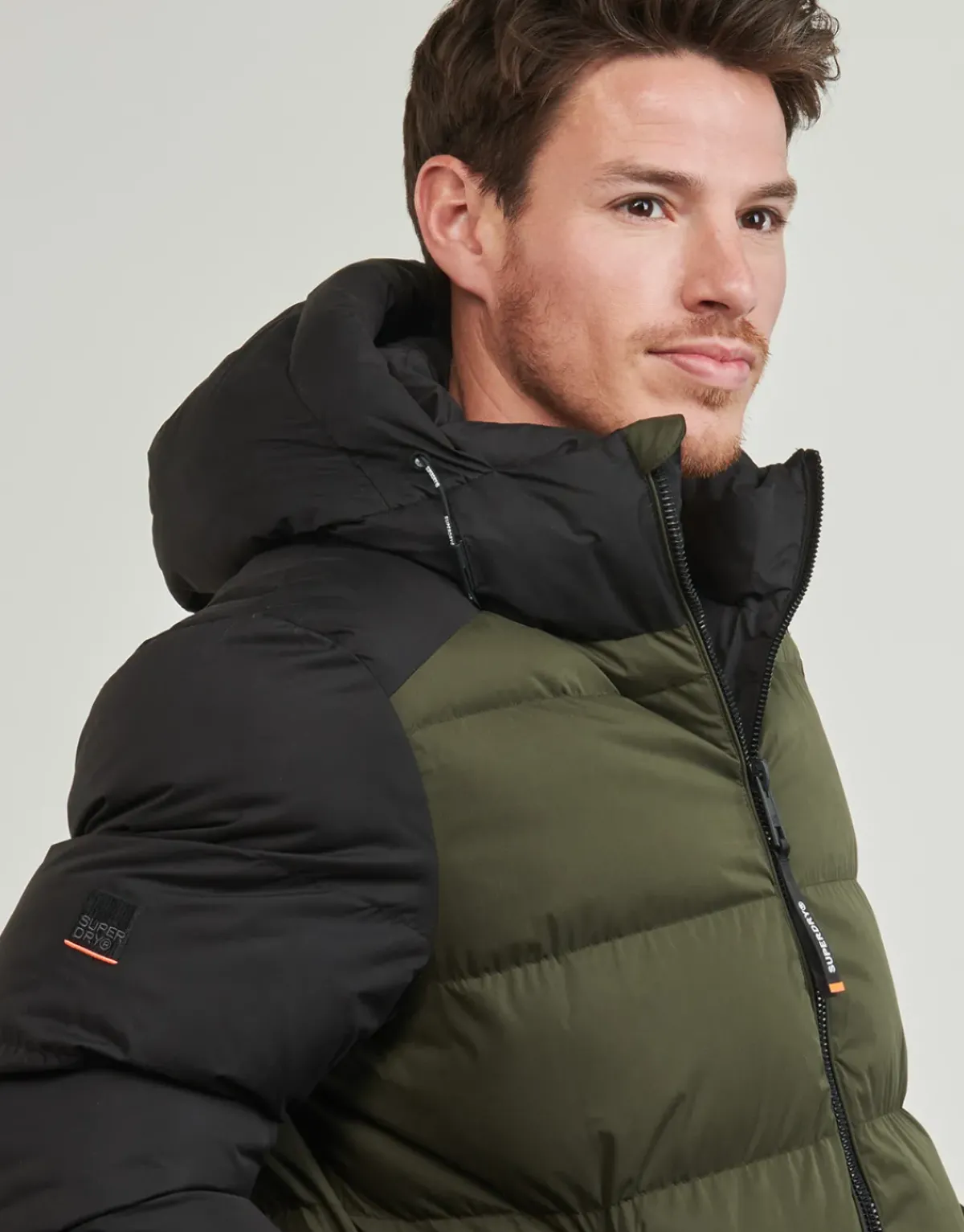 Superdry - HOODED COLOR BLOCK