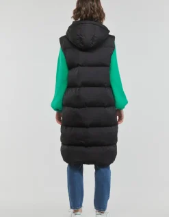 Superdry - LONGLINE HOODED PUFFER GILET