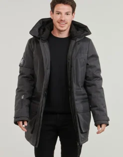 Superdry - PARKA CITY TWEED