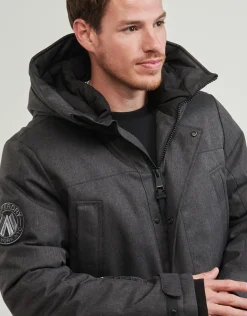 Superdry - PARKA CITY TWEED