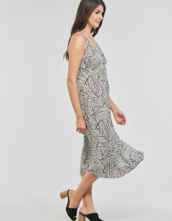 Superdry - VINTAGE MIDI HALTER SLIP DRESS