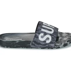 Superdry - SANDALES PISCINE CAMO
