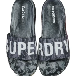 Superdry - SANDALES PISCINE CAMO