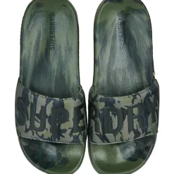 Superdry - SANDALES PISCINE CAMO