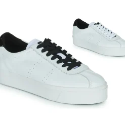 Superga - WHITE BLACK