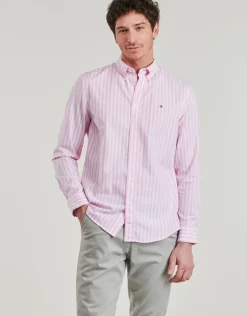 Tommy Hilfiger - FLEX POPLIN BOLD STRIPE RF SHIRT