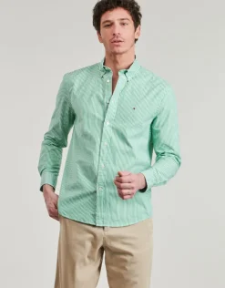 Tommy Hilfiger - FLEX POPLIN CLASSIC STP RF SHIRT