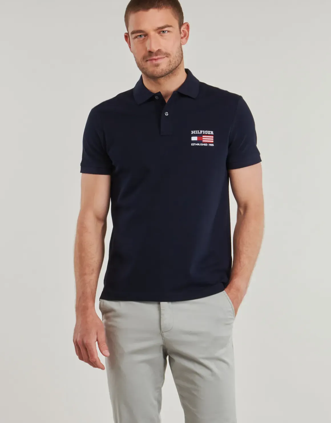 Tommy Hilfiger - HILFIGER FLAG REG POLO