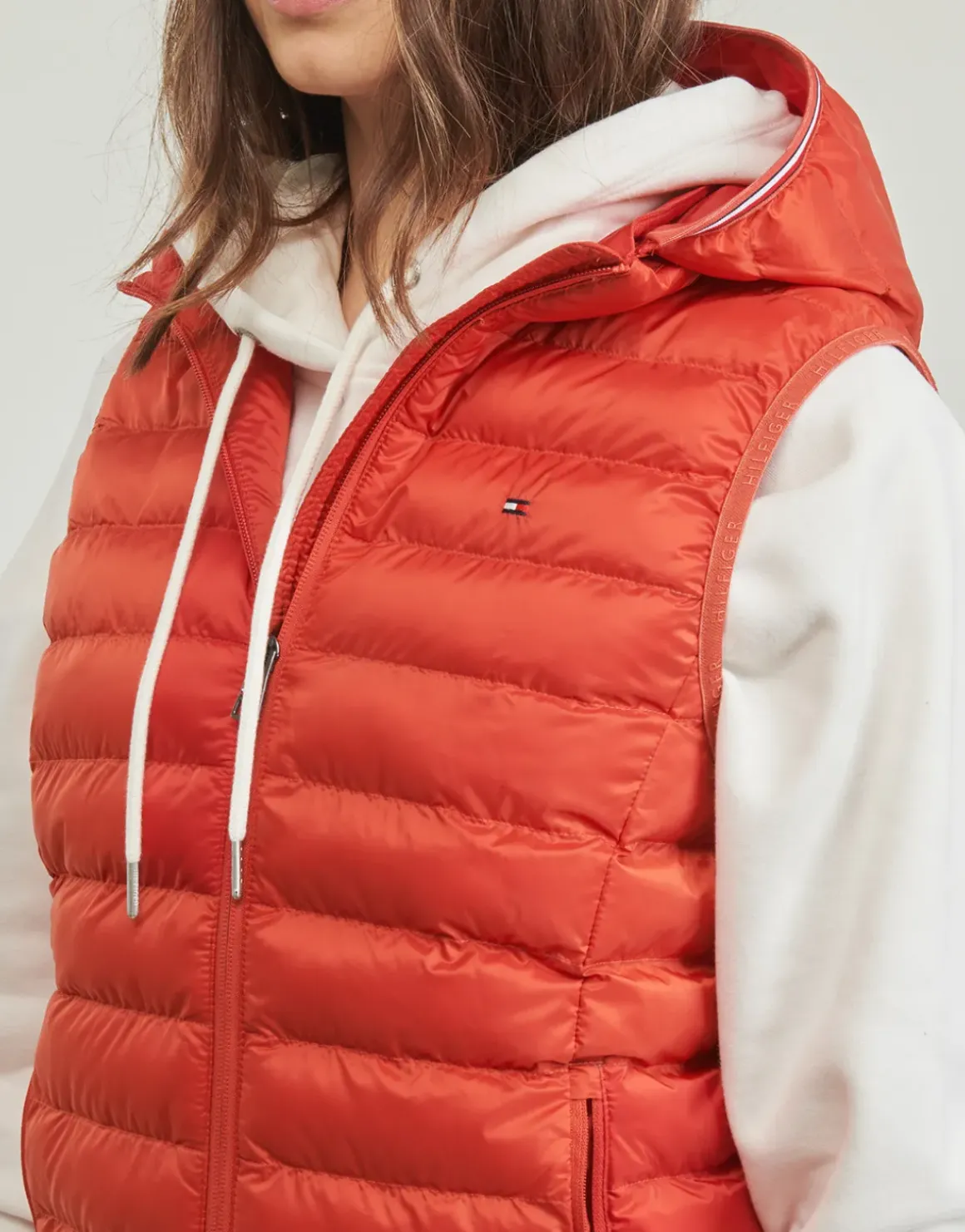 Tommy Hilfiger - LW PADDED GLOBAL STRIPE VEST