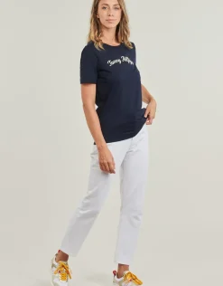 Tommy Hilfiger - REG SCRIPT C-NK SS