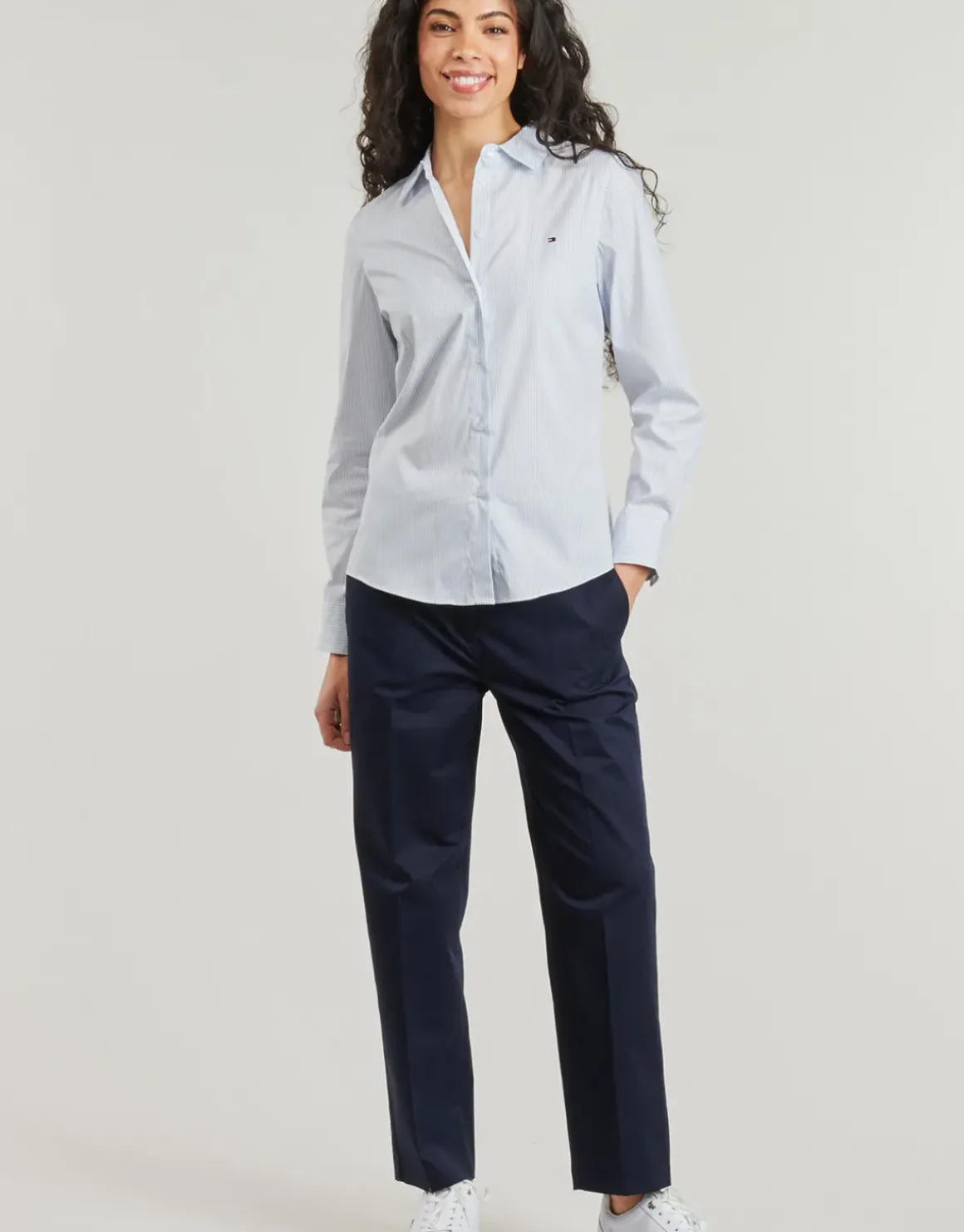 Tommy Hilfiger - SLIM STRAIGHT CO CHINO