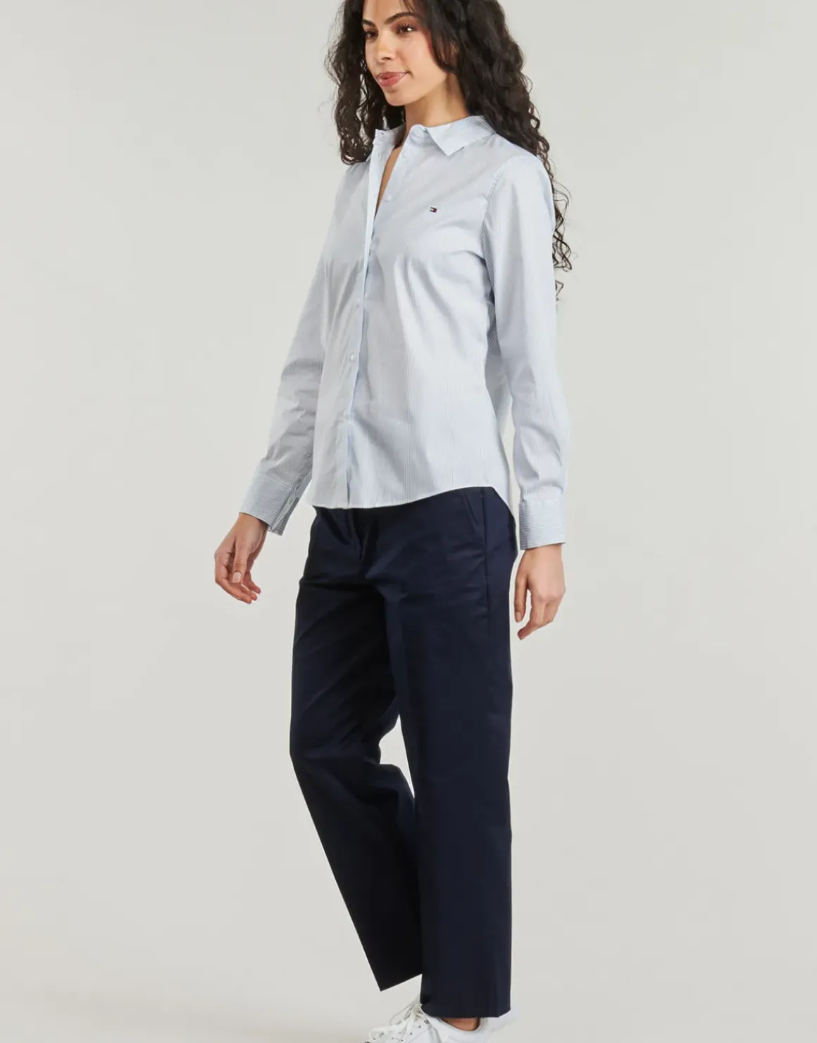 Tommy Hilfiger - SLIM STRAIGHT CO CHINO