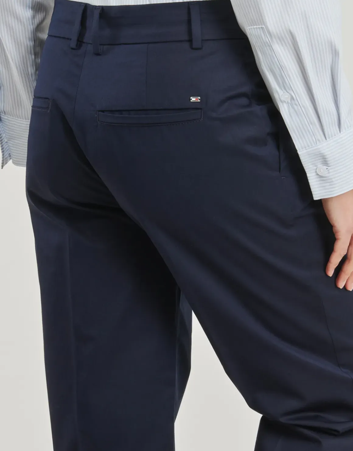 Tommy Hilfiger - SLIM STRAIGHT CO CHINO