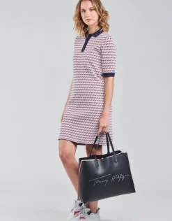 Tommy Hilfiger - TH CUBE SHIFT SHORT DRESS SS