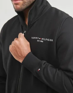 Tommy Hilfiger - TOMMY LOGO ZIP THRU STAND COLLAR