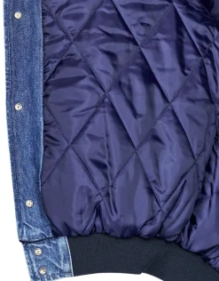 Tommy Jeans - DENIM LETTERMAN JACKET DF7018