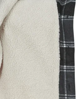 Tommy Jeans - TJM CHECK SHERPA OVERSHIRT EXT