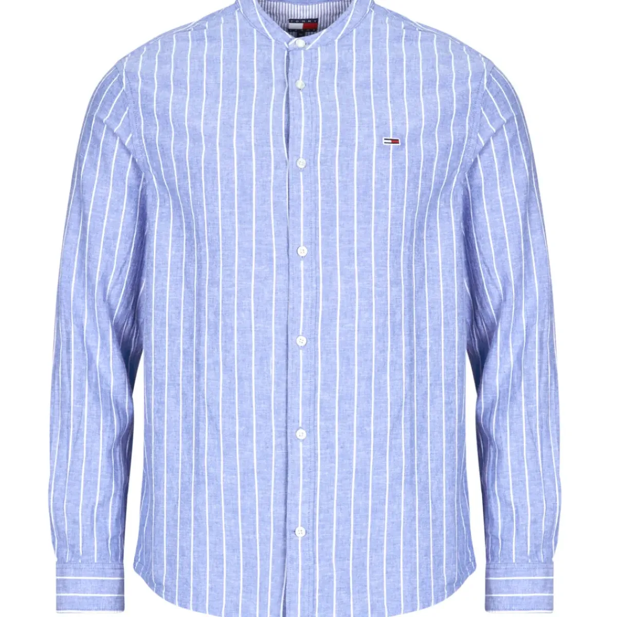 Tommy Jeans - TJM LINEN MIX BND STP SHRT EXT