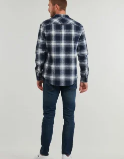 Tommy Jeans - TJM REG CHECK FLANNEL SHIRT EXT