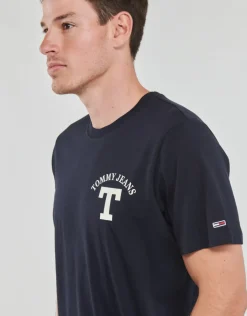 Tommy Jeans - TJM REG CURVED LETTERMAN TEE