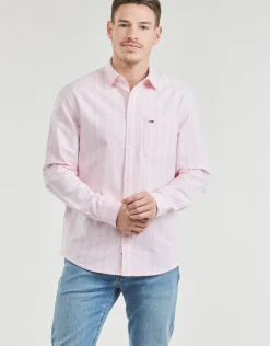 Tommy Jeans - TJM REG OXFORD STRIPESHIRT
