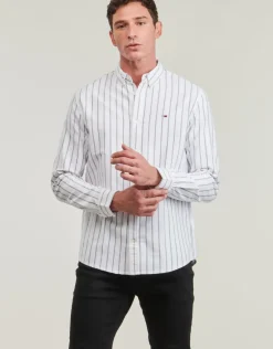 Tommy Jeans - TJM REG OXFORD STRIPE SHIRT