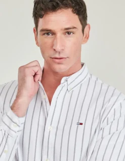 Tommy Jeans - TJM REG OXFORD STRIPE SHIRT