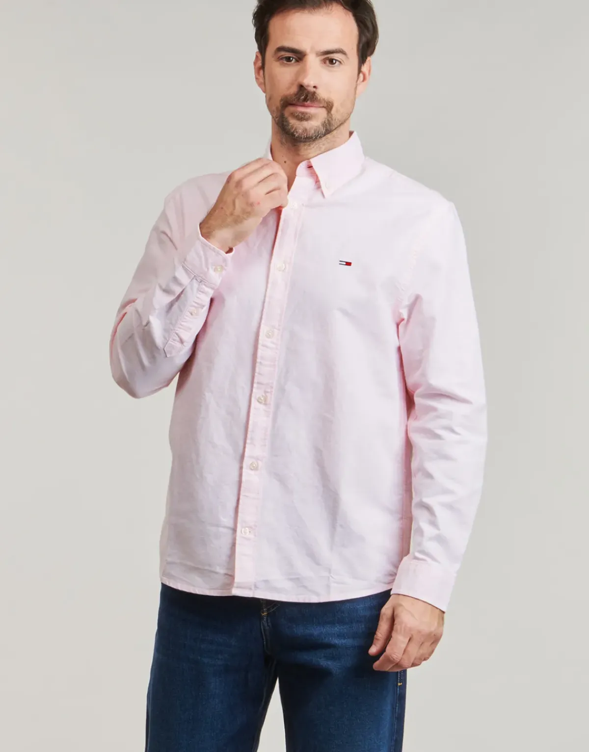 Tommy Jeans - TJM REG OXFORD SHIRT EXT