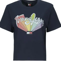 Tommy Jeans - TJW BXY RAINBOW FLAG TEE