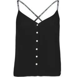 Tommy Jeans - TJW CAMI TOP BUTTON THRU