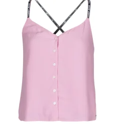 Tommy Jeans - TJW CAMI TOP BUTTON THRU