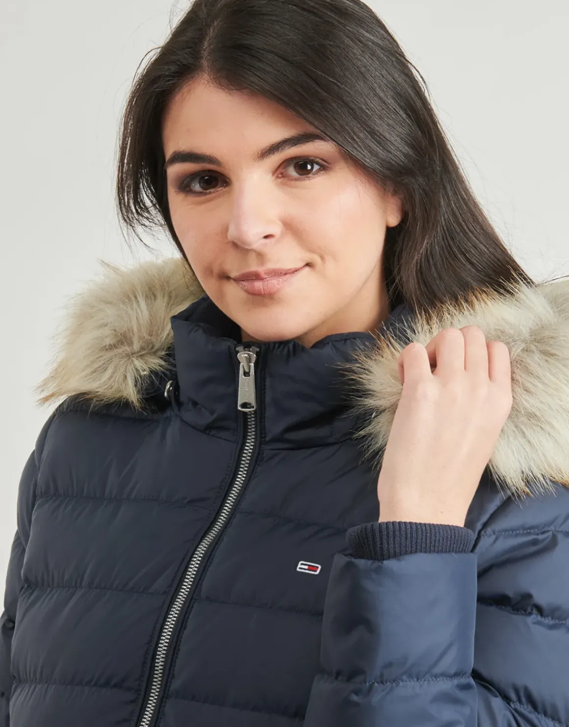 Tommy Jeans - TJW ESSENTIAL HOODED DOWN COAT