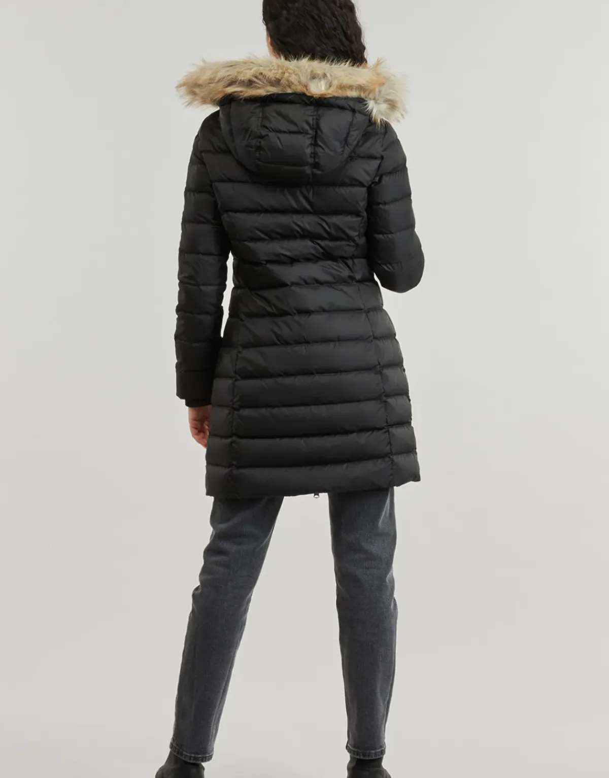 Tommy Jeans - TJW ESSENTIAL HOODED DOWN COAT